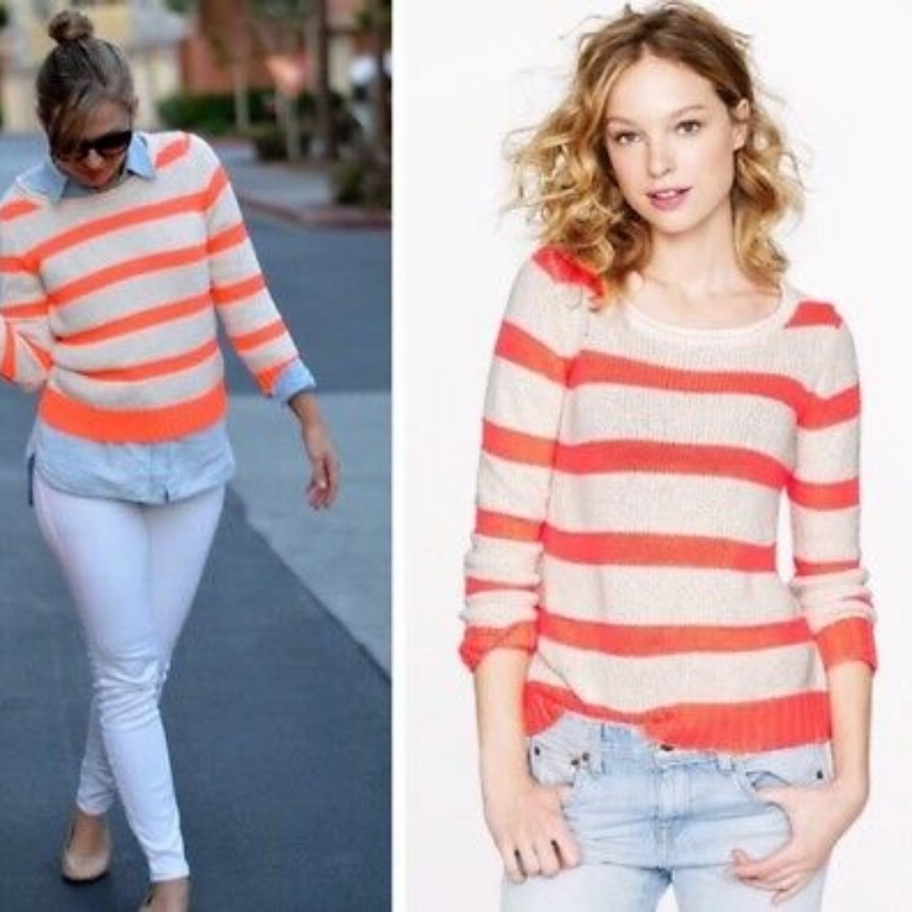 🛑SOLD🛑J. Crew Twisted Stitch Sweater Top